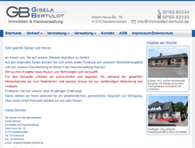 Tablet Screenshot of immobilien-bertulot.de